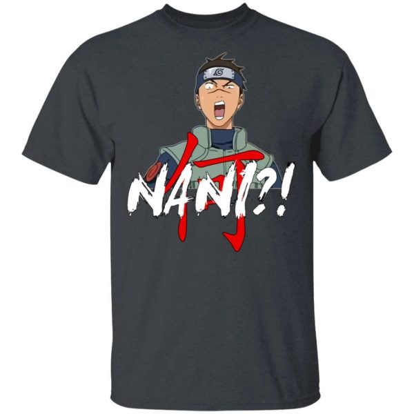Naruto Iruka Nani Shirt Funny Anime Character Tee  All Day Tee