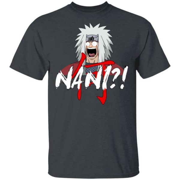 Naruto Jiraiya Nani Shirt Funny Anime Character Tee  All Day Tee