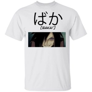 Naruto Madara Uchiha Baka Shirt Funny Character Tee All Day Tee 2 Naruto Madara Uchiha Baka Shirt Funny Character Tee All Day Tee 3