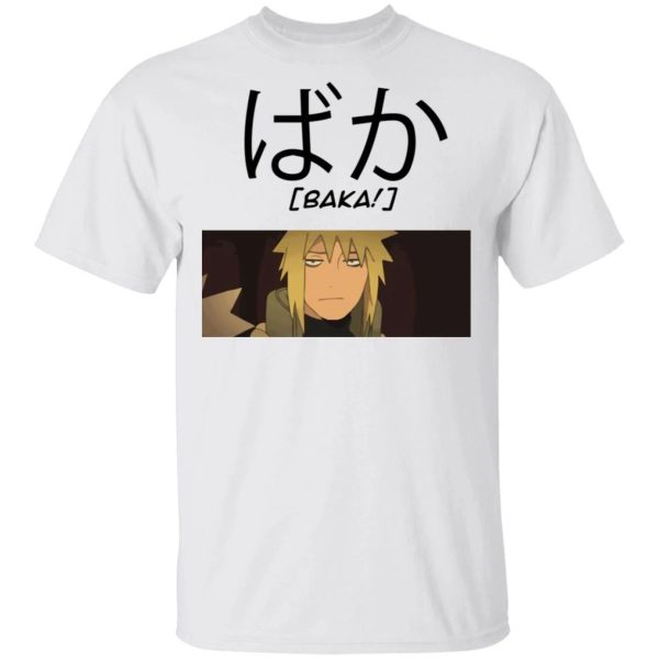Naruto Minato Namikaze Baka Shirt Funny Character Tee  All Day Tee
