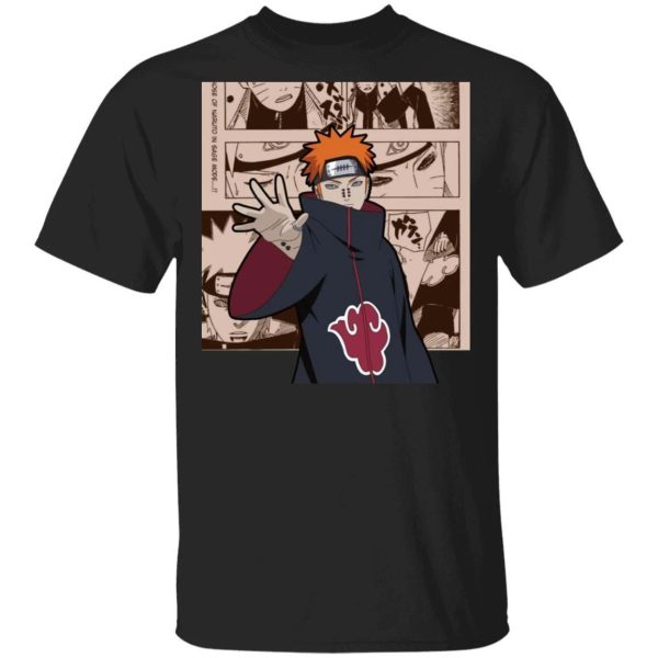 Naruto Nagato Pain Shirt Anime Character Mix Manga Style Tee  All Day Tee