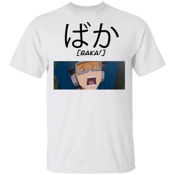 Naruto Obito Uchiha Baka Shirt Funny Character Tee  All Day Tee