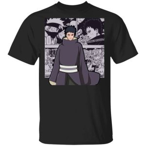 Naruto Obito Uchiha Shirt Anime Character Mix Manga Style Tee All Day Tee 3