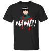 Naruto Rock Lee Nani Shirt Funny Anime Character Tee  All Day Tee
