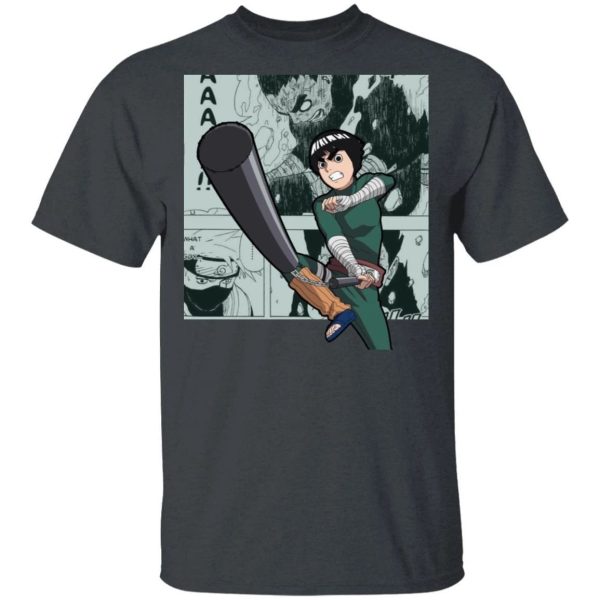 Naruto Rock Lee Shirt Anime Character Mix Manga Style Tee  All Day Tee