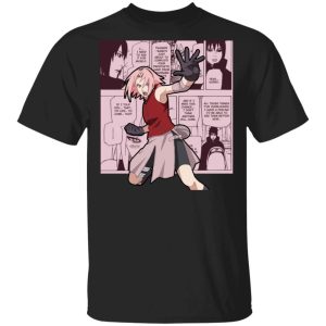 Naruto Sakura Haruno Shirt Anime Character Mix Manga Style Tee All Day Tee 2 Naruto Sakura Haruno Shirt Anime Character Mix Manga Style Tee All Day Tee 3