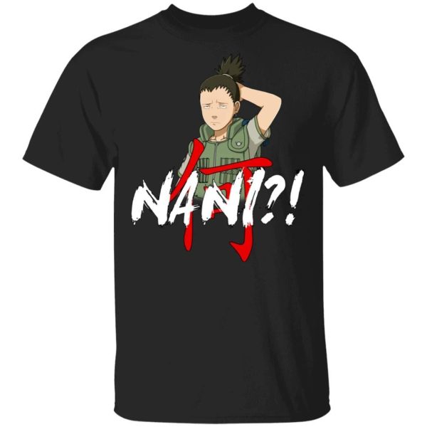 Naruto Shikamaru Nani Shirt Funny Anime Character Tee  All Day Tee