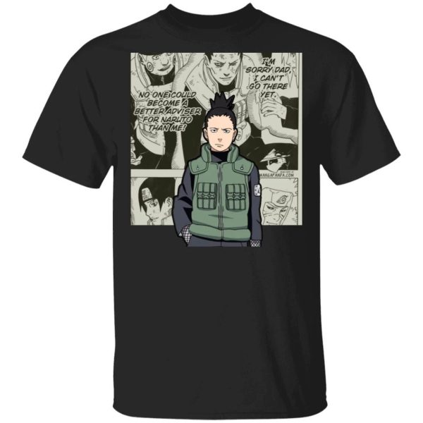 Naruto Shikamaru Nara Shirt Anime Character Mix Manga Style Tee  All Day Tee