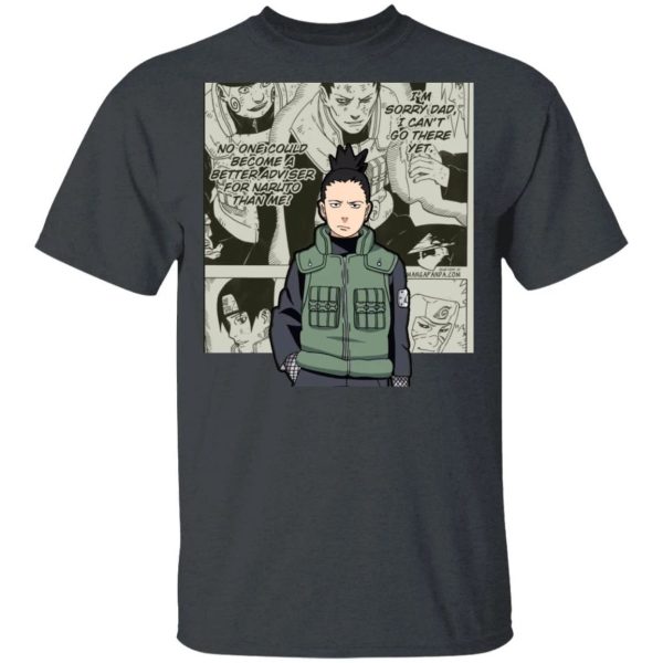 Naruto Shikamaru Nara Shirt Anime Character Mix Manga Style Tee  All Day Tee