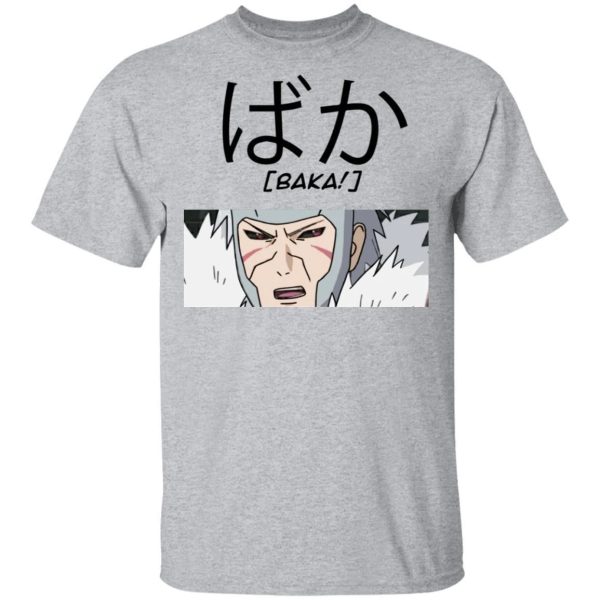 Naruto Tobirama Senju Baka Shirt Funny Character Tee  All Day Tee