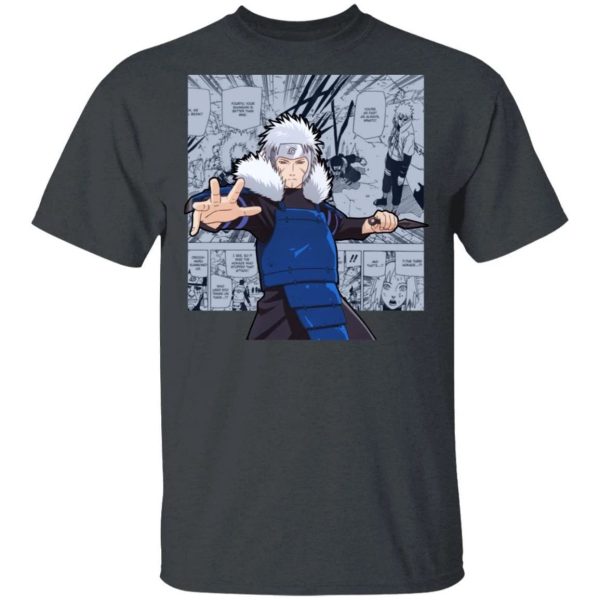 Naruto Tobirama Senju Shirt Anime Character Mix Manga Style Tee  All Day Tee