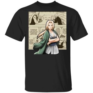 Naruto Tsunade Shirt Anime Character Mix Manga Style Tee All Day Tee 3