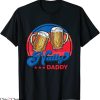 Natty Daddy T-Shirt Bod Light Beer Lover Beer Day Retro Dad