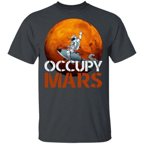 Occupy Mars T-shirt Video Game Tee  All Day Tee