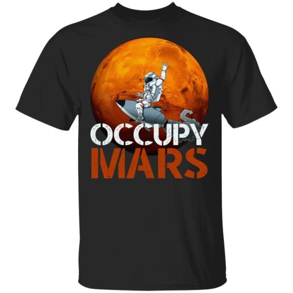 Occupy Mars T-shirt Video Game Tee  All Day Tee