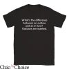 Outlaw T Shirt Outlaw Inlaw The Difference Explain Shirt