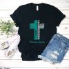 Ovarian Cancer T Shirt Awareness Month Ribbon Shirt