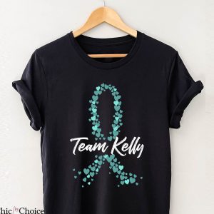 Ovarian Cancer T Shirt Ovarian Cancer Support Squad Shirt
