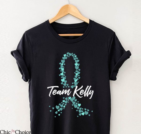 Ovarian Cancer T Shirt Ovarian Cancer Support Squad Shirt