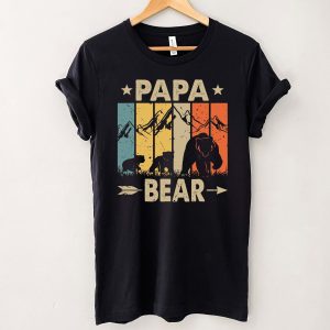 Papa Bear T Shirt Dad Fathers Day Gift Unisex T Shirt
