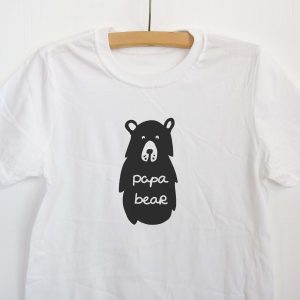 Papa Bear T Shirt For My Dad Bear Nature Gift Shirt