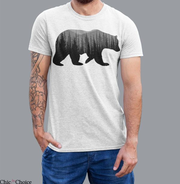 Papa Bear T Shirt M Nature Bear Papa Unisex T Shirt