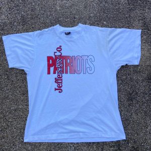 Patriots 19 0 T Shirt Vintage Patriots USA T Shirt