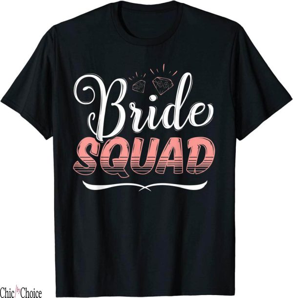 Personalised Hen Party T-Shirt Bachelorette Matching Bride