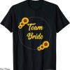 Personalised Hen Party T-Shirt Party Sunflower Floral Gift