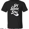 Pi Beta Phi T Shirt Fraternity Greek Paraphernalia Shirt