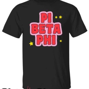 Pi Beta Phi T Shirt Greek Paraphernalia Fraternity Gift