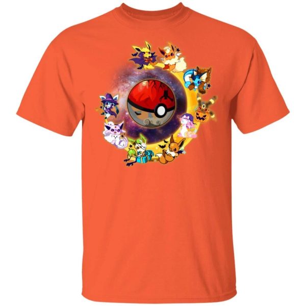 Pokemon Halloween Custom T Shirt Anime Tee  All Day Tee