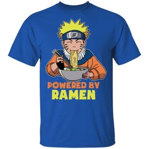 Powered By Ramen T Shirt Naruto Anime Tee All Day Tee 2