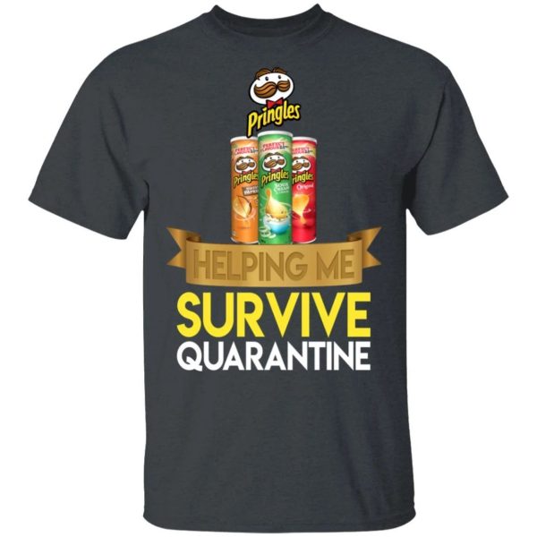 Pringles Helping Me Survive Quarantine T-shirt  All Day Tee