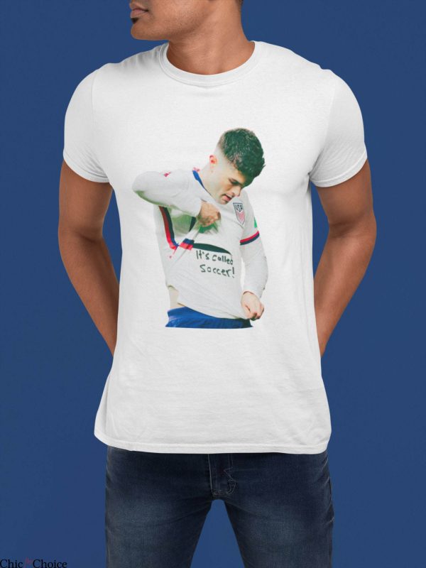 Pulisic It’s Called Soccer T-Shirt Now USA Soccer Christian