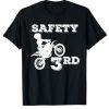 Safety 3rd T Shirt Motorbike Independence Unisex Tee Shirt