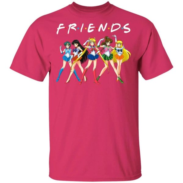 Sailor Moon FRIENDS T Shirt Sailor Moon Anime Tee  All Day Tee