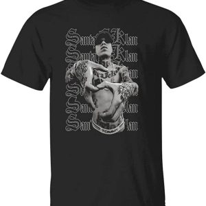 Santa Fe Klan T-Shirt Rapper Hip Hop Merch Retro Tee