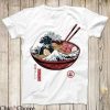Send Noods T Shirt The Great Wave Off Kanagawa Breakfast