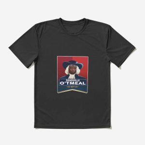 Shaquille Oatmeal T-Shirt 1877 Parody Funny Oats Meme Tee