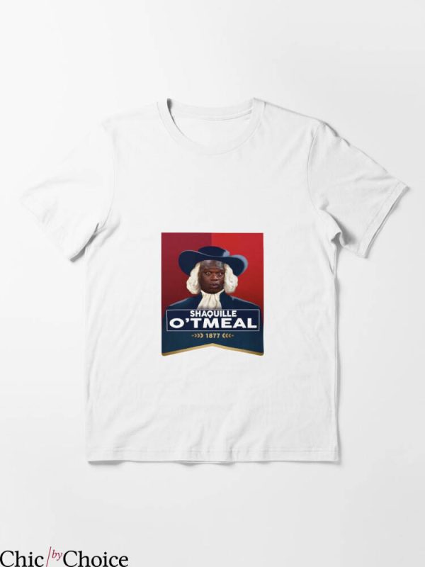 Shaquille Oatmeal T-Shirt 1877 Parody Funny Oats Trendy Tee