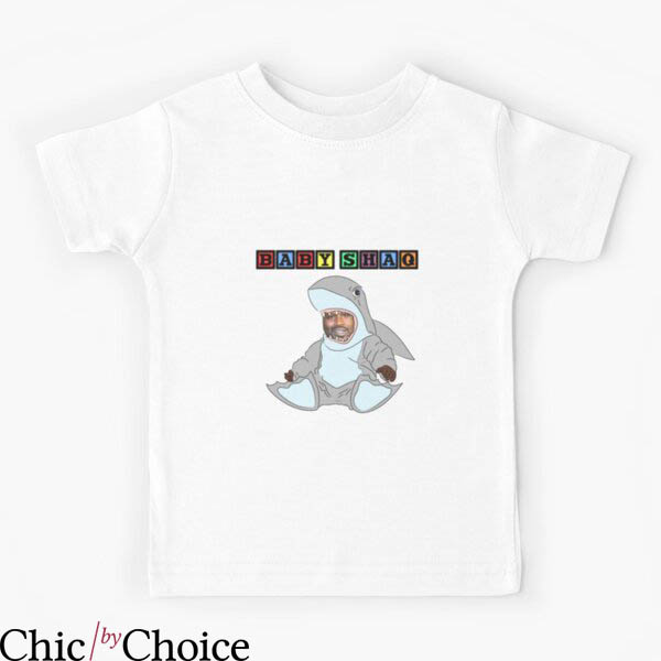 Shaquille Oatmeal T-Shirt Baby Shaq Parody Funny Oats Meme