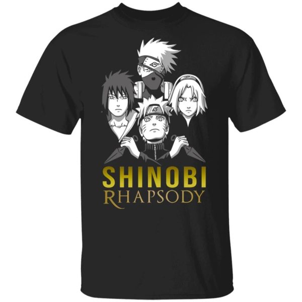 Shinobi Rhapsody Shirt Parody Anime Naruto Tee  All Day Tee