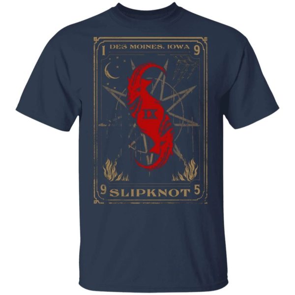 Slipknot Tee Shirt Slipknot Tarot Card Metal T-shirt  All Day Tee