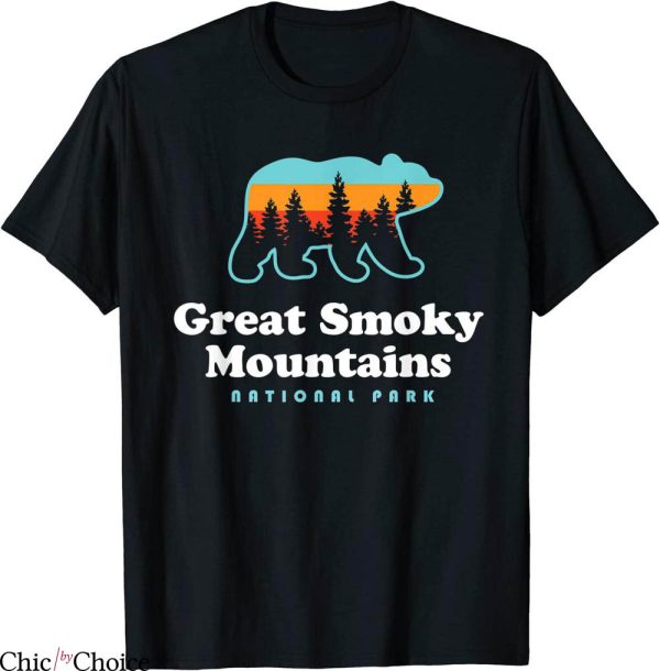 Smoky Mountain T-Shirt Bear Great Smoky Mountains Tee