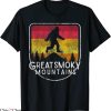 Smoky Mountain T-Shirt Bigfoot Sasquatch National Park
