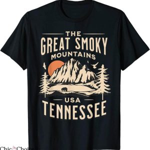 Smoky Mountain T-Shirt National Park Tennessee Hike Outdoors