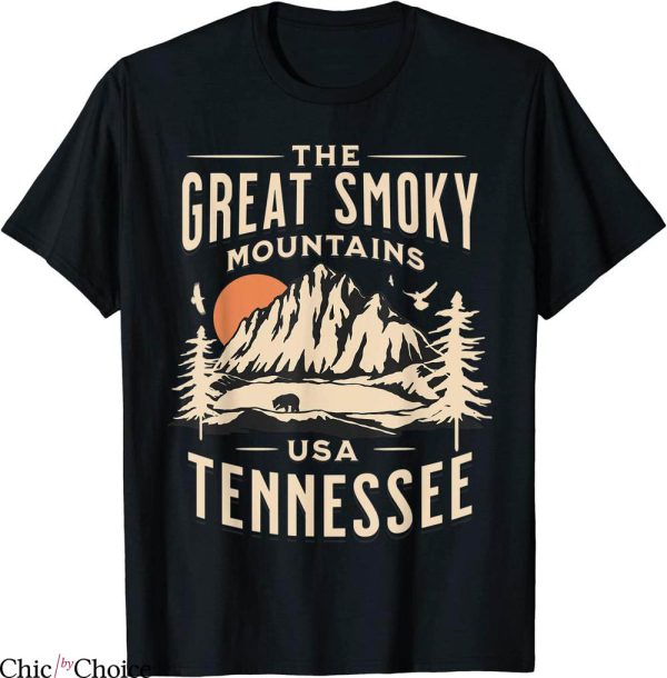 Smoky Mountain T-Shirt National Park Tennessee Hike Outdoors