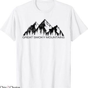 Smoky Mountain T-Shirt Souvenir National Park Tennessee