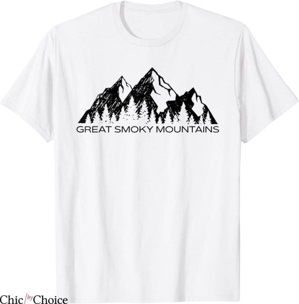 Smoky Mountain T-Shirt Souvenir National Park Tennessee